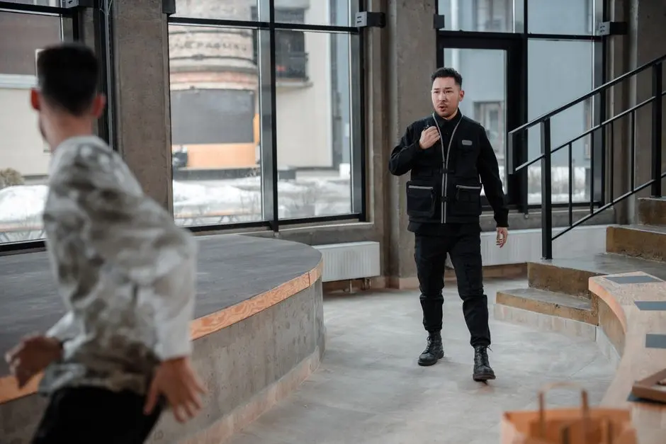 Professional security guard retail protection